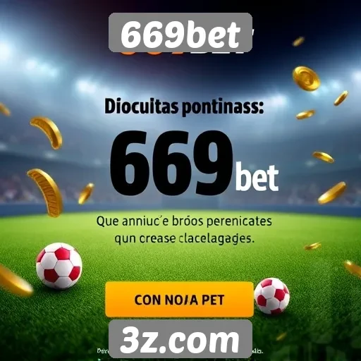 Ofertas promocionais disponíveis na 669bet